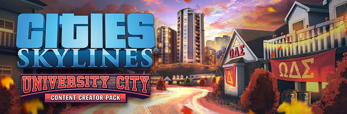 Cities: Skylines - Content Creator Pack: University City